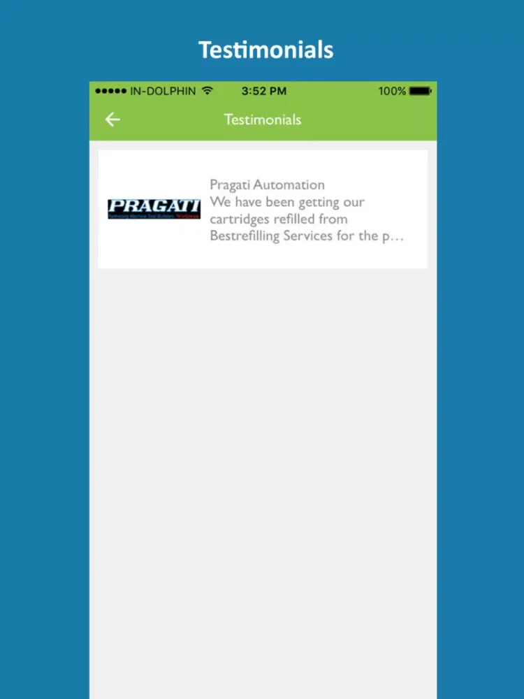 BestRefills iPad  스크린샷