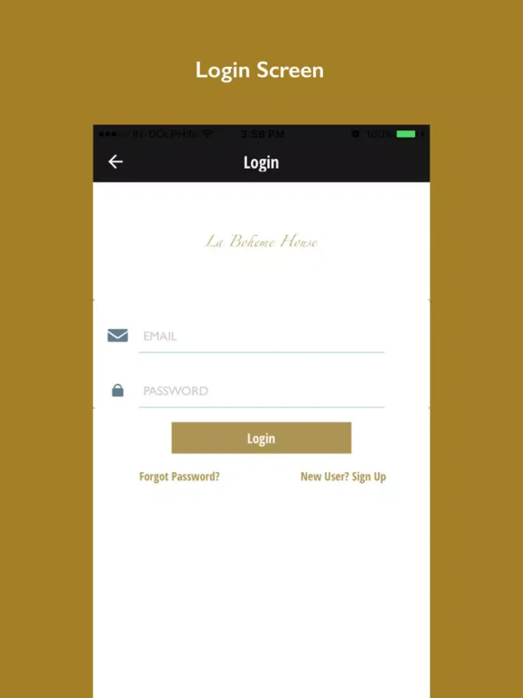La Boheme House iPad 應用截圖