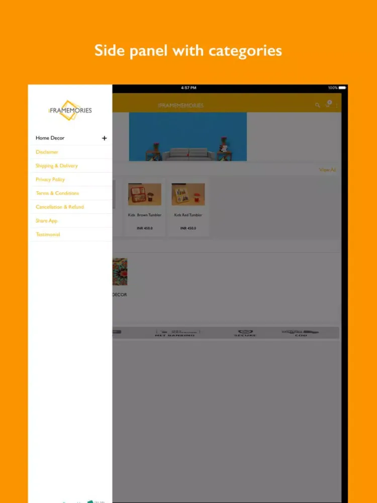 Capturas de pantalla de IFRAMEMEMORIES iPad 