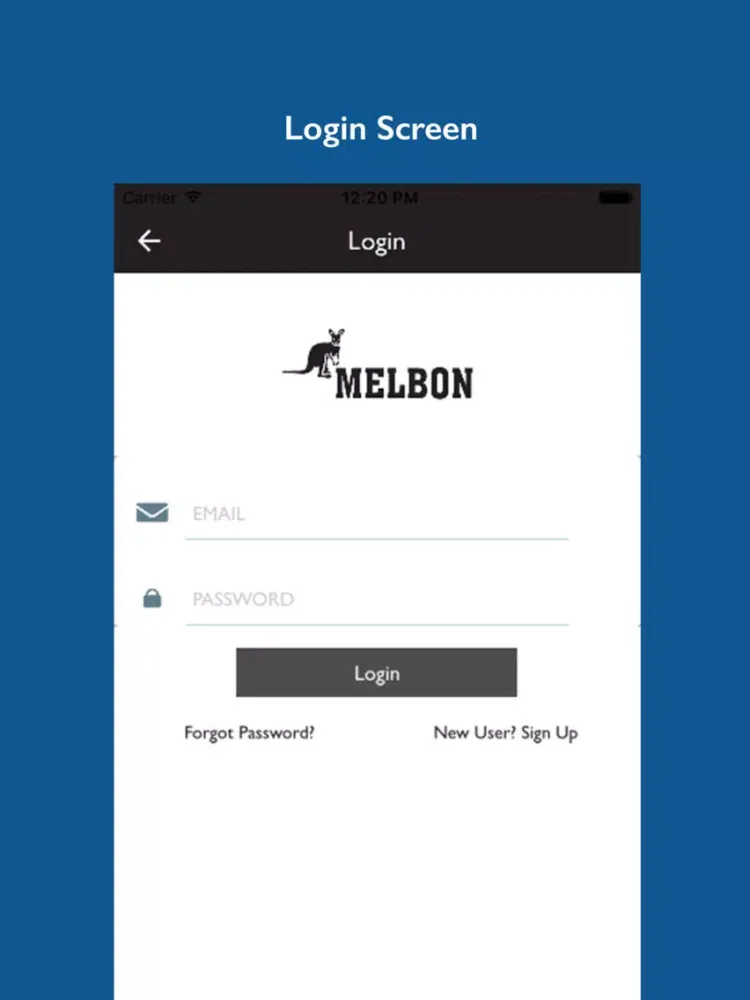 Capturas de pantalla de Melbon iPad 