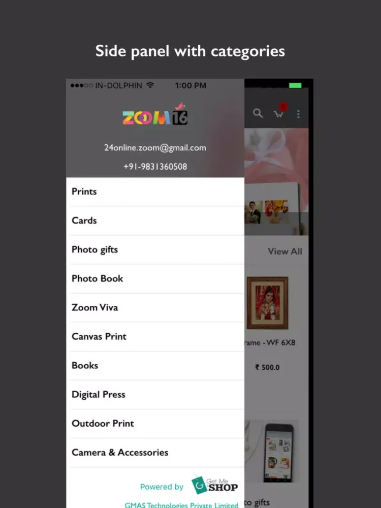 Zrzuty ekranu Zoom16 iPad 