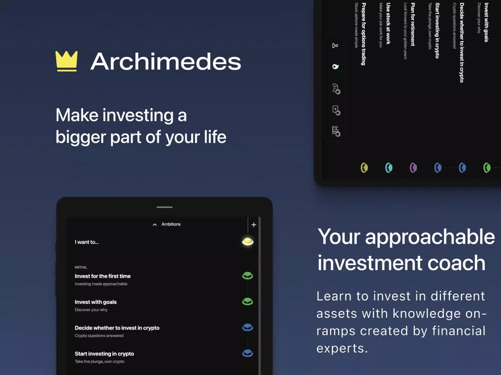 صور Archimedes Finance iPad 