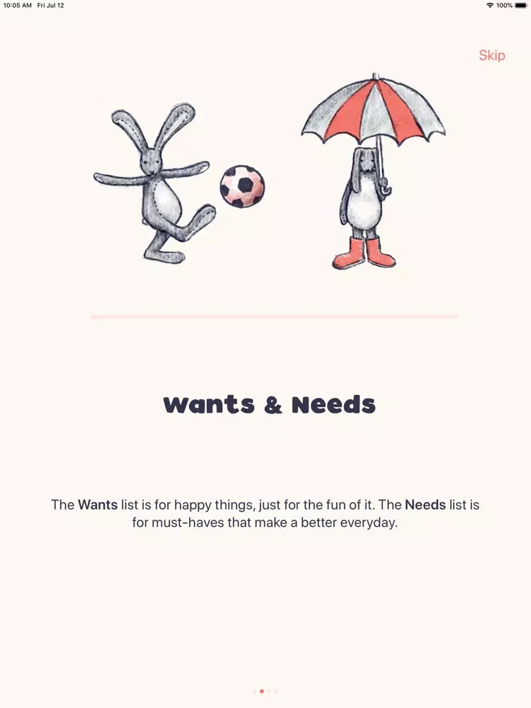 Missive Wishlists iPad 应用截图
