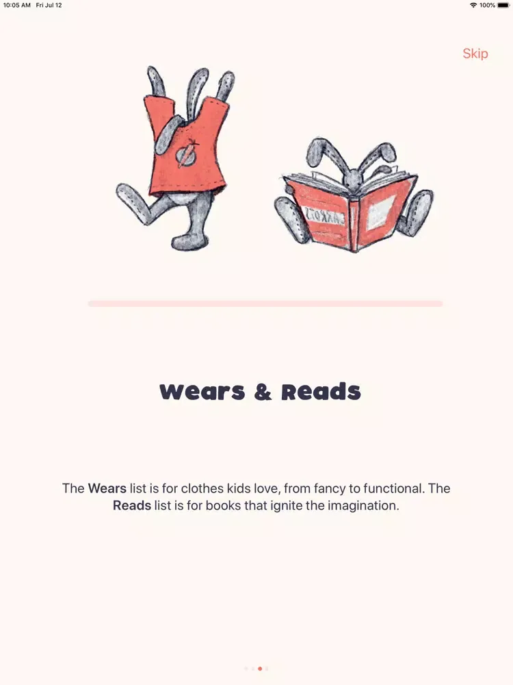 Missive Wishlists iPad 应用截图