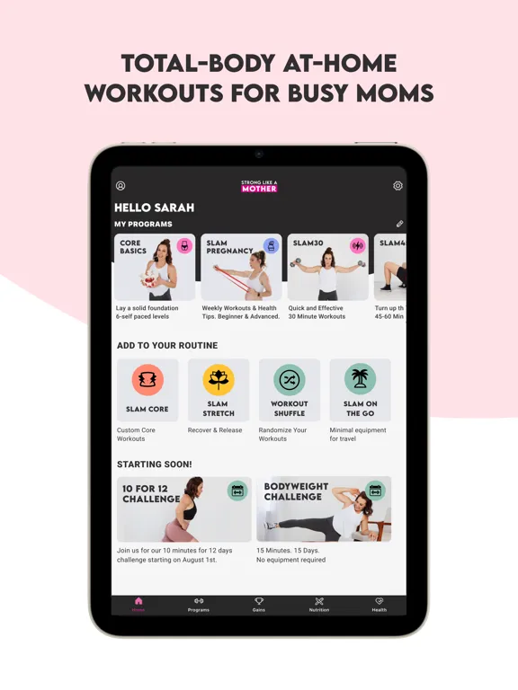 Get Mom Strong iPad 應用截圖