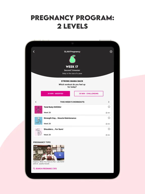 Get Mom Strong iPad 應用截圖