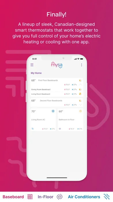 Mysa應用截圖