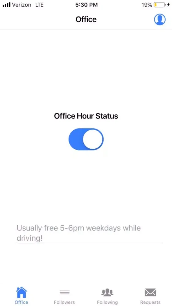 Screenshot di Get Office Hours