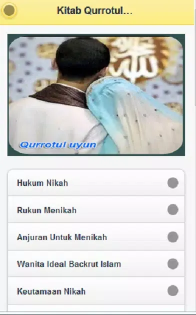Tangkapan layar kitab qurrotul uyun
