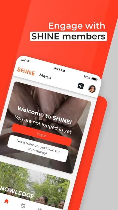 SHINE hub Screenshots