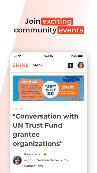 SHINE hub Screenshots