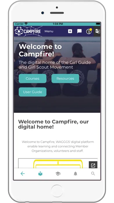 WAGGGS Campfire應用截圖