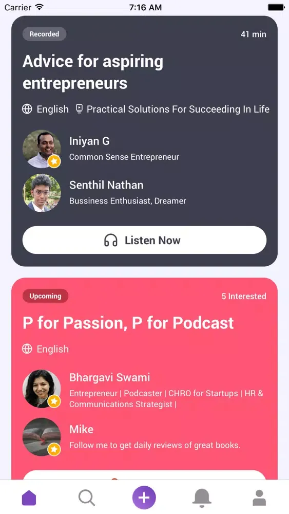 Ảnh chụp màn hình của Opentalk FM