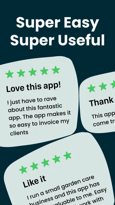 Zrzuty ekranu Invoice Maker・Estimate App