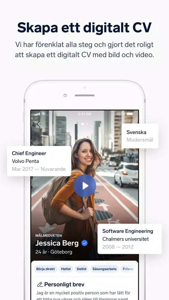 Capturas de pantalla de Peopl - Recruiting Reinvented