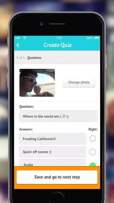 PhotoQuiz. build your own trivia games Ekran Görüntüleri