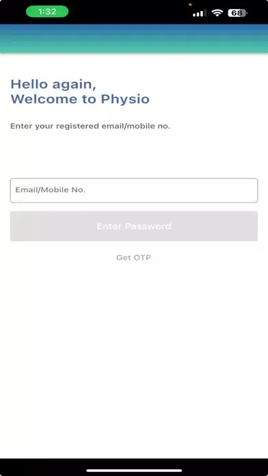 Getphysio Gym Admin スクリーンショット