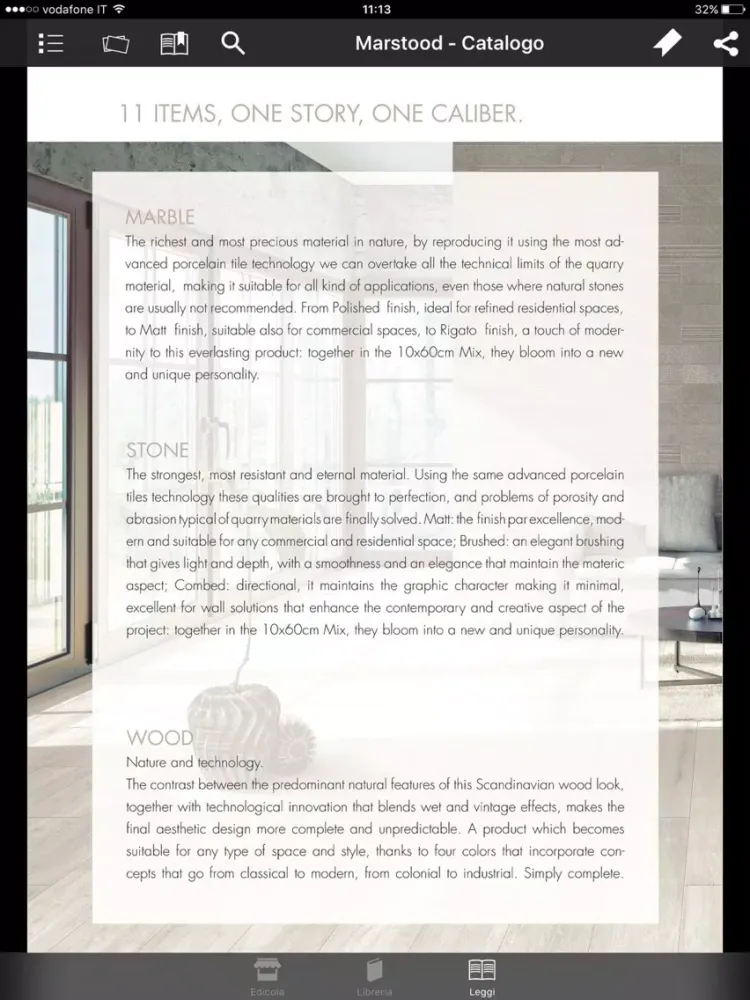 Ảnh chụp màn hình của Ceramica Magica iPad 