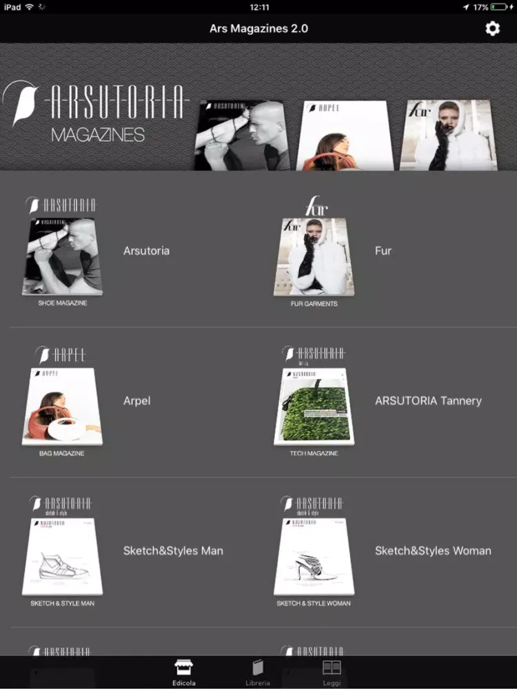 Capturas de pantalla de AF Magazines iPad 