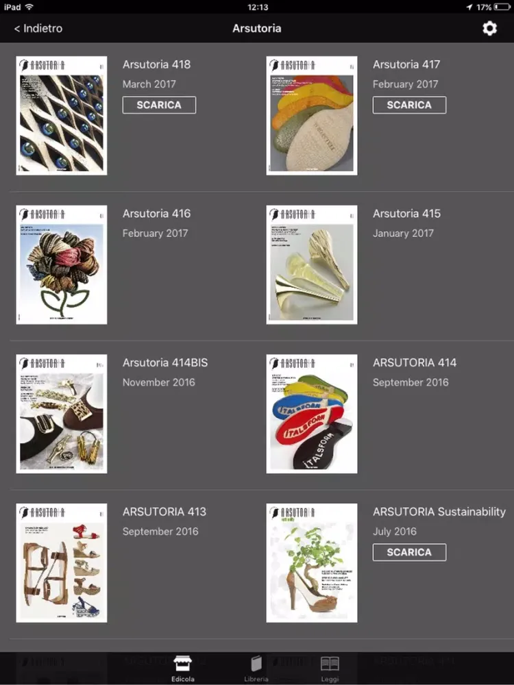 Capturas de pantalla de AF Magazines iPad 