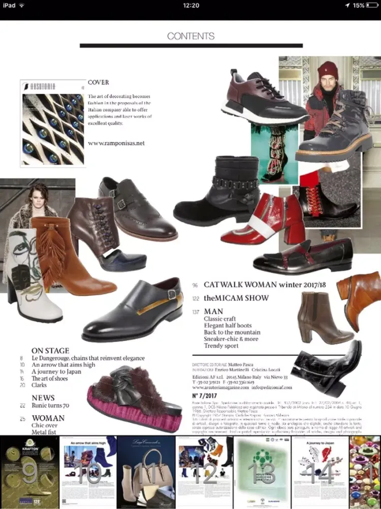 Capturas de pantalla de AF Magazines iPad 