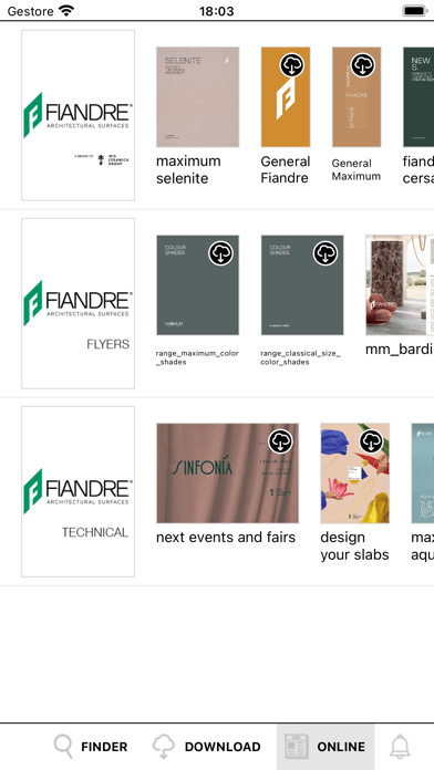 Fiandre Newsstand應用截圖