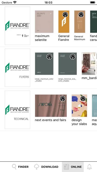Fiandre Newsstand سکرین شاٹس