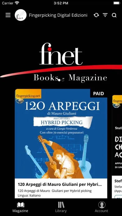 Fingerpicking Digital Edizioni Screenshots