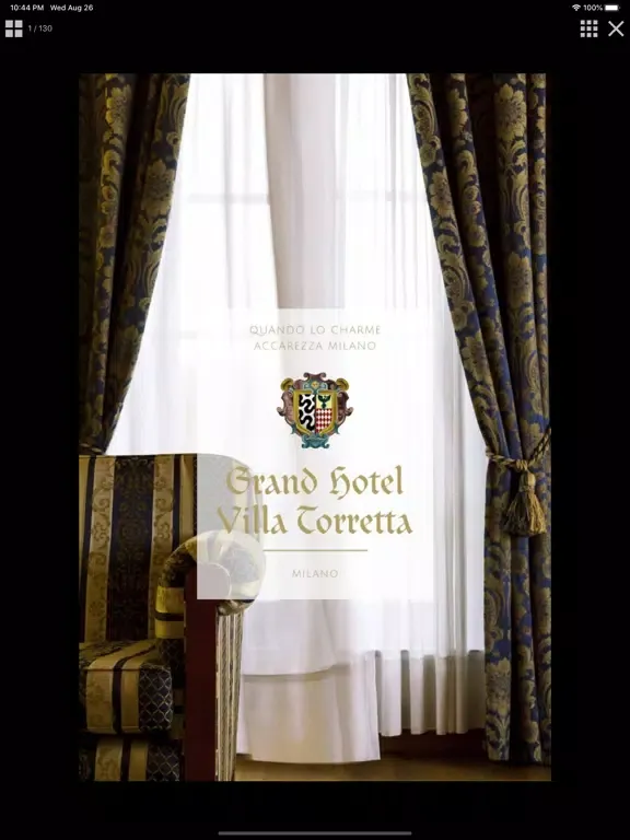 Скриншоты Grand Hotel Villa Torretta iPad 