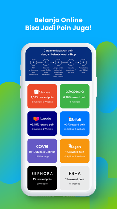 Capturas de tela do GetPlus: Poin & Reward
