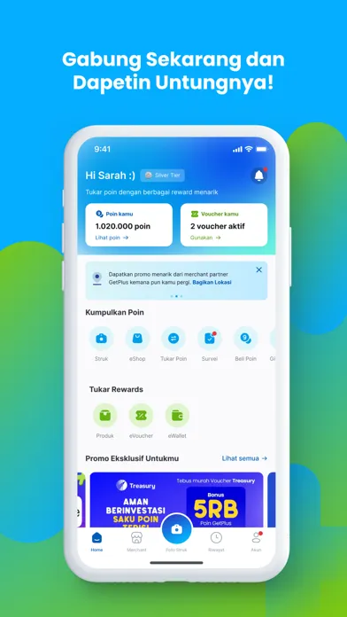 GetPlus: Poin & Reward应用截图
