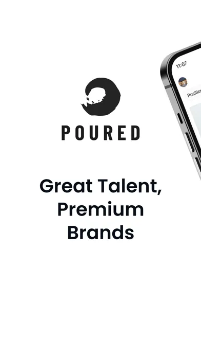 Capturas de tela do Poured - The Future of Work