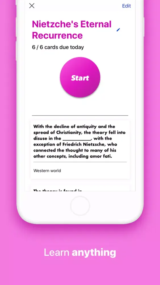 Zrzuty ekranu Questo: AI Quiz Generator