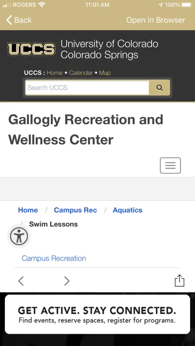 UCCS Campus Recreation স্ক্রিনশট