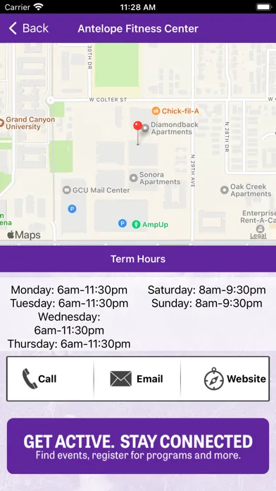 Grand Canyon U Campus Rec应用截图