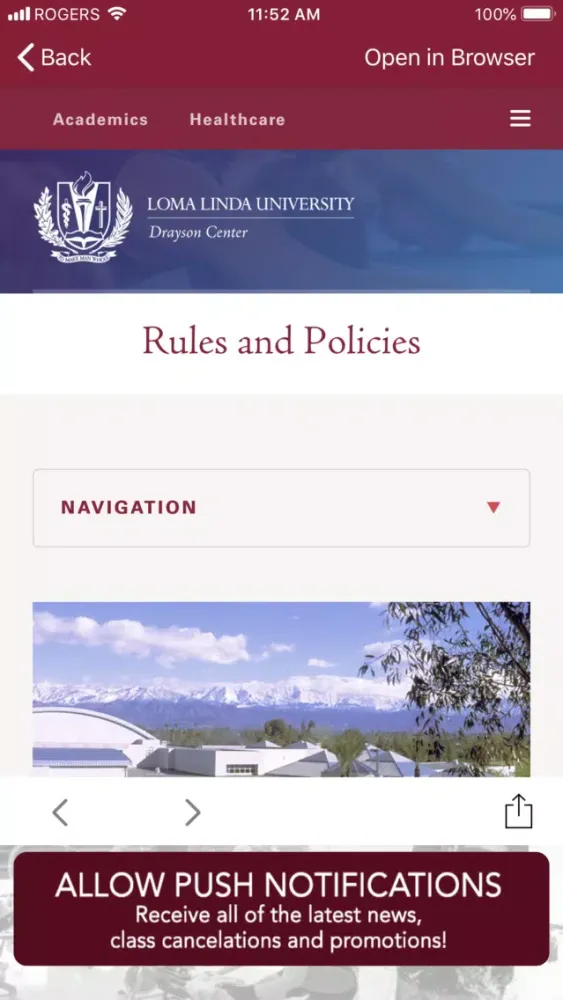 Loma Linda University स्क्रीनशॉट