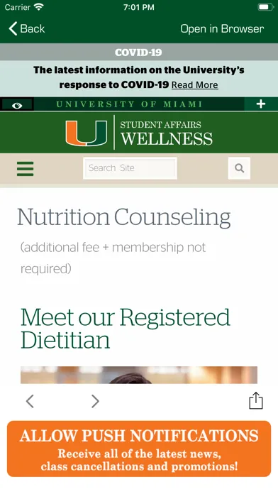 UM Wellness スクリーンショット