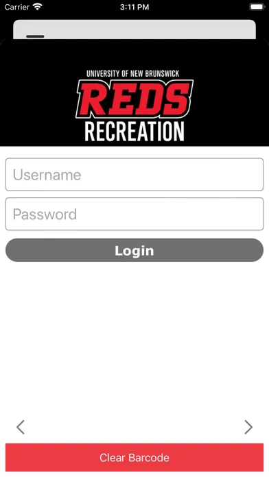 Capturas de pantalla de UNB Rec Services