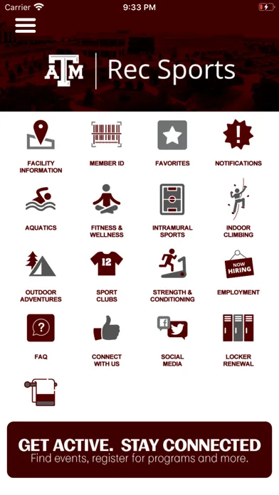 Скриншоты Texas A&M Rec Sports