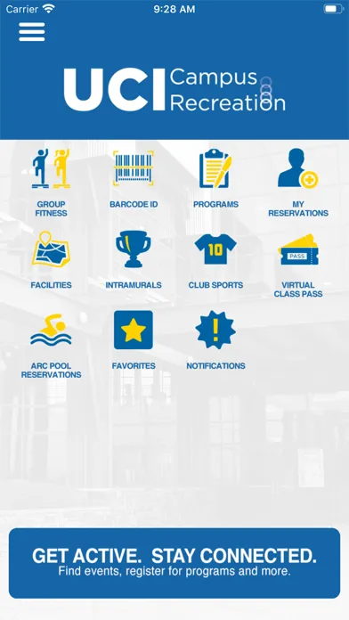 Скриншоты UCI Campus Rec