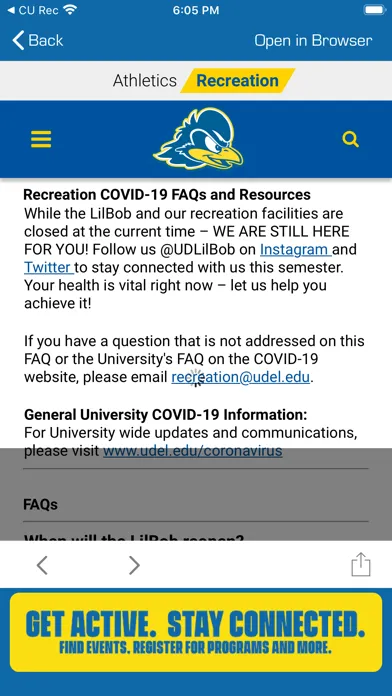 Capturas de pantalla de Delaware Recreation