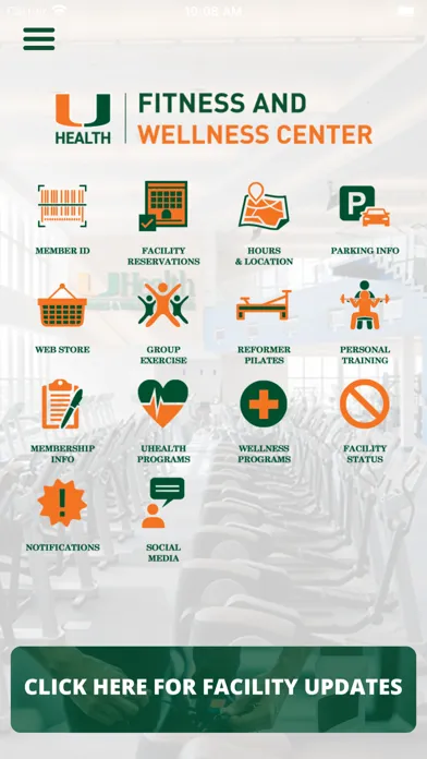UHealth Fit Screenshots