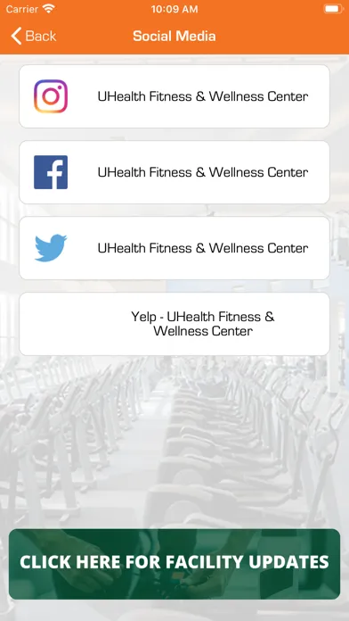 UHealth Fit Screenshots