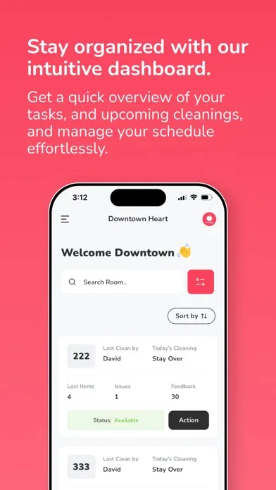 RedApp Housekeeping应用截图