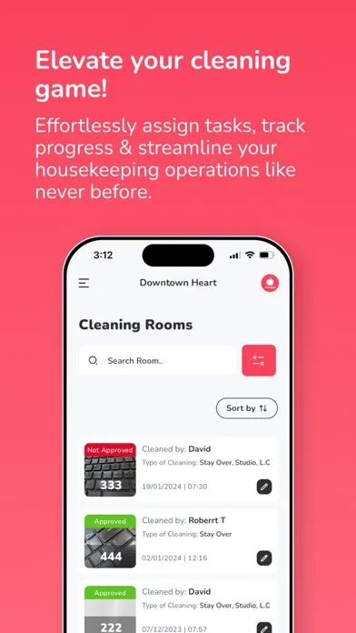 RedApp Housekeeping应用截图