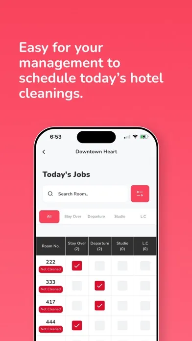 RedApp Housekeeping应用截图