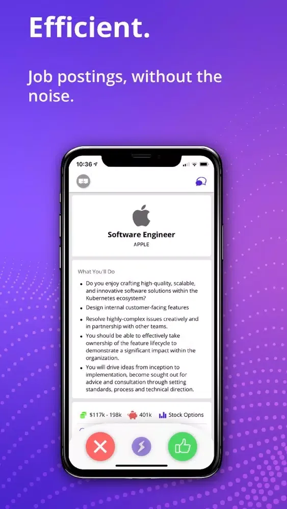 Ảnh chụp màn hình của Refer'd - Peer to peer hiring