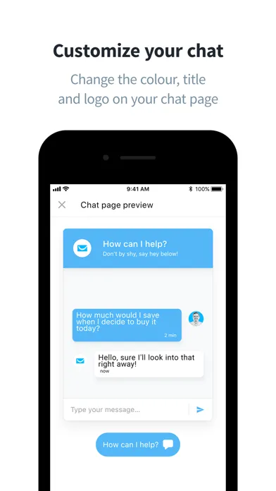 GetResponse Chats سکرین شاٹس