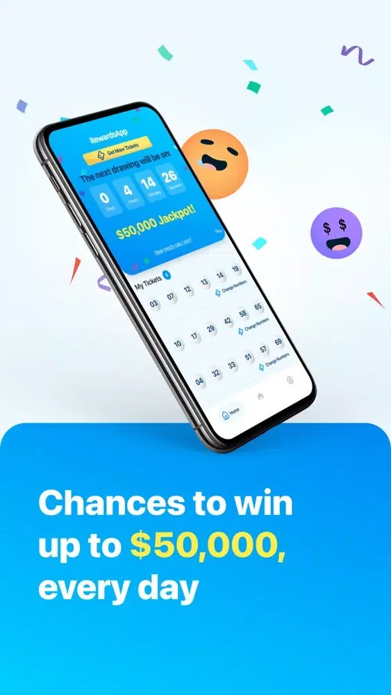 RewardsApp: Daily Cash Prizes Screenshots