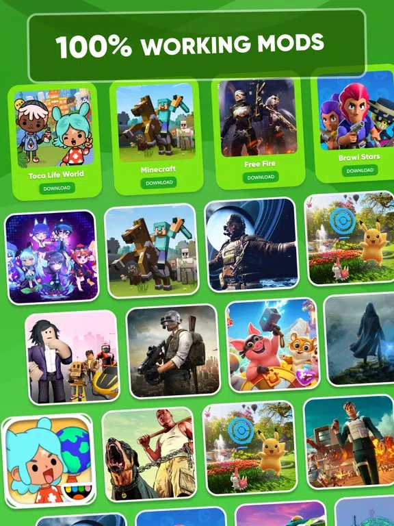 Tangkapan skrin HappyMod：100% Working Mods iPad 